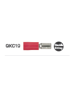 Quikcrimp QKC19 Red 2.8mm Vinyl Female Blade Terminal