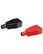 Ionnic SY2917R/100 Battery 12.5mm Cable Red Terminal Insulators - Straight Leads (Pack QTY 100)