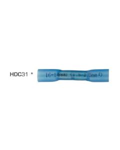 IONNIC HDC31-1000 CRIMP & SEAL Blue Heat Shrink Butt splice - Bag of 1000