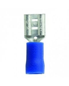 Quikcrimp QKC32 Blue Vinyl 6.3mm Female Blade Terminal