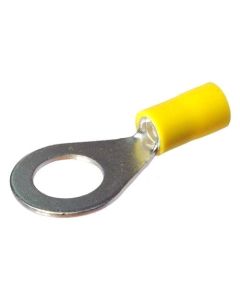  Quikcrimp QKC42  Yellow 10MM Ring Terminal 3/8 