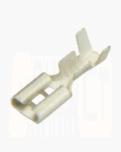 Quikcrimp Uninsulated Quick Connector Terminals 6.3 x 0.8mm Pack of 100