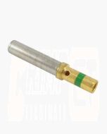 Deutsch 0462-209-1631 Size 16 Gold Green Band Socket